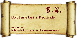 Bottenstein Melinda névjegykártya